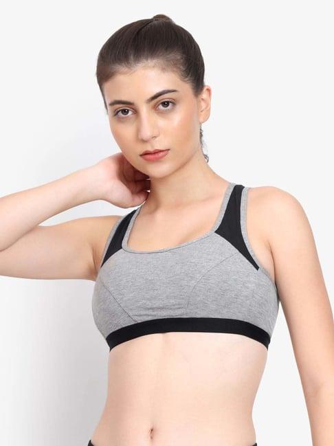 parkha grey sports bra