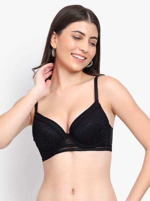 parkha black t-shirt bra