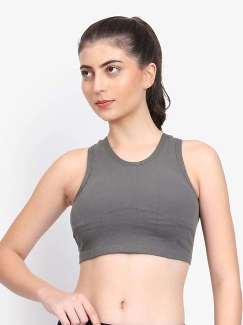 parkha grey sports bra