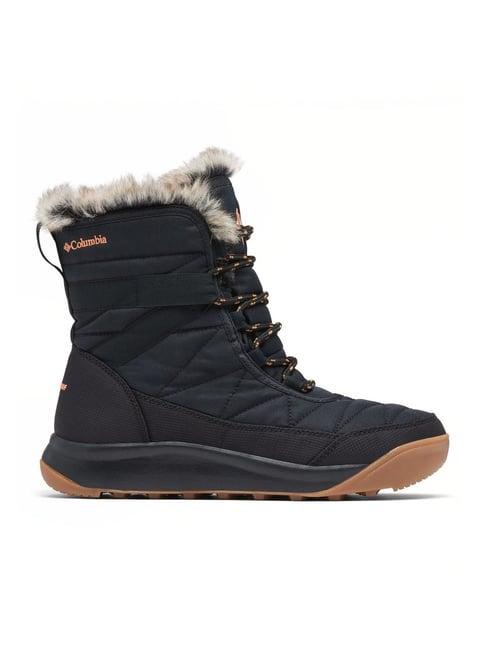 columbia women's minx shorty iv black snow boots