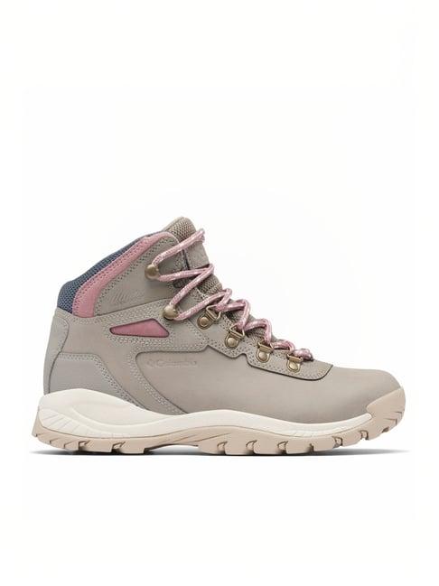 columbia women's newton ridge plus grey outdoor shoes