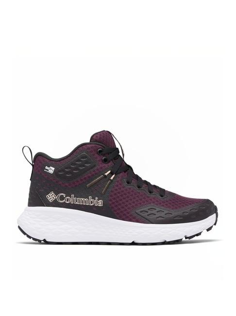 columbia women's konos trs outdry purple outdoor shoes