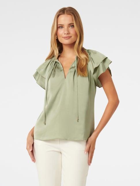 forever new marni micropleat blouse top