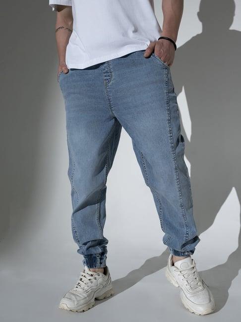 hubberholme blue relaxed fit jogger jeans