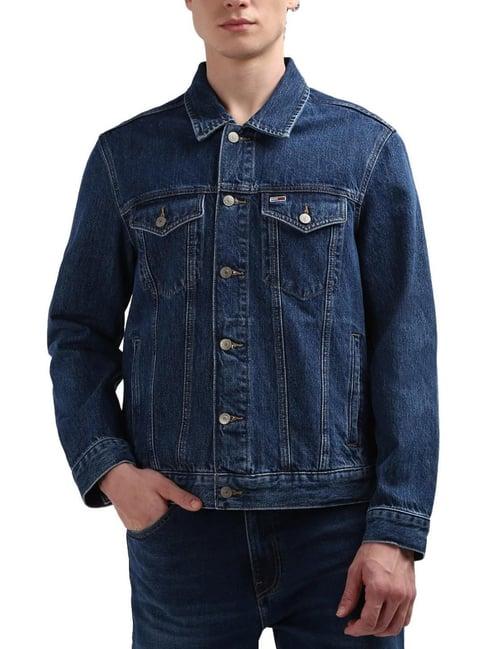 tommy hilfiger denim dark regular fit jacket