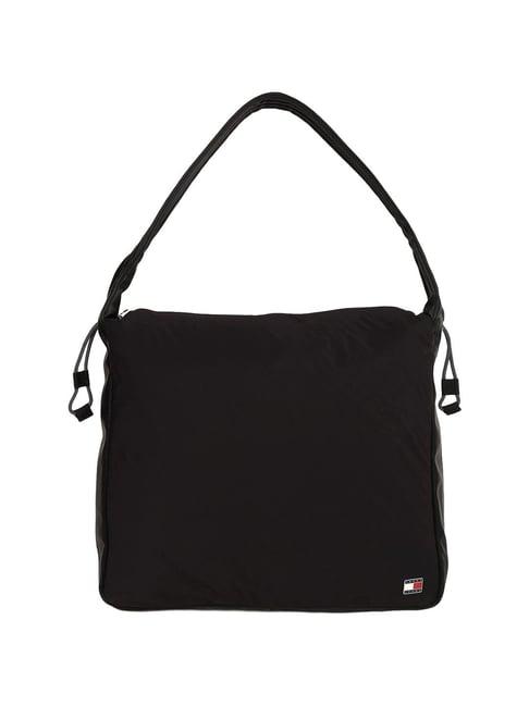 tommy hilfiger black shoulder bag