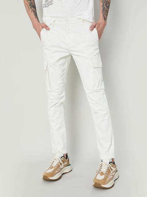 forca by lifestyle off white regular fit cargos