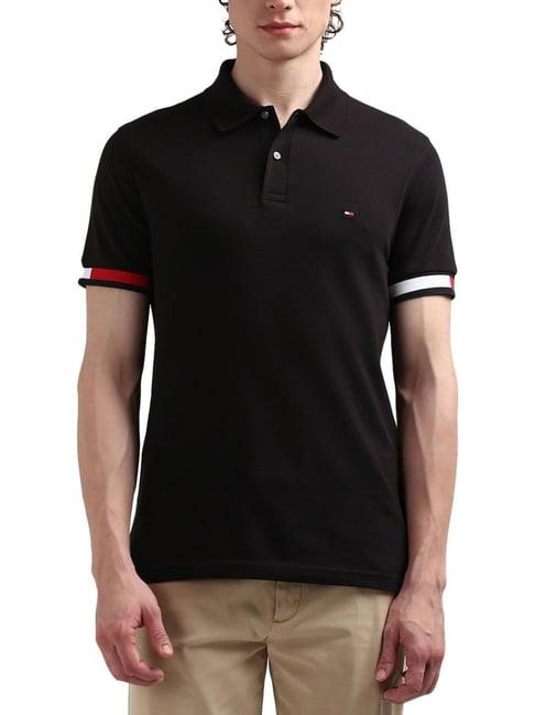 tommy hilfiger black slim fit t-shirt