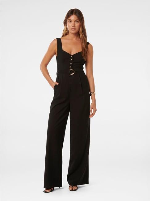 forever new maja belted wide leg jumpsuit