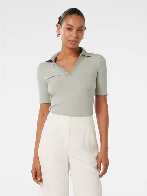 forever new pamela polo v-neck top