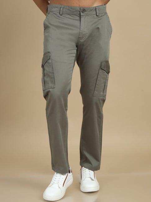 bushirt fern green slim fit cargos