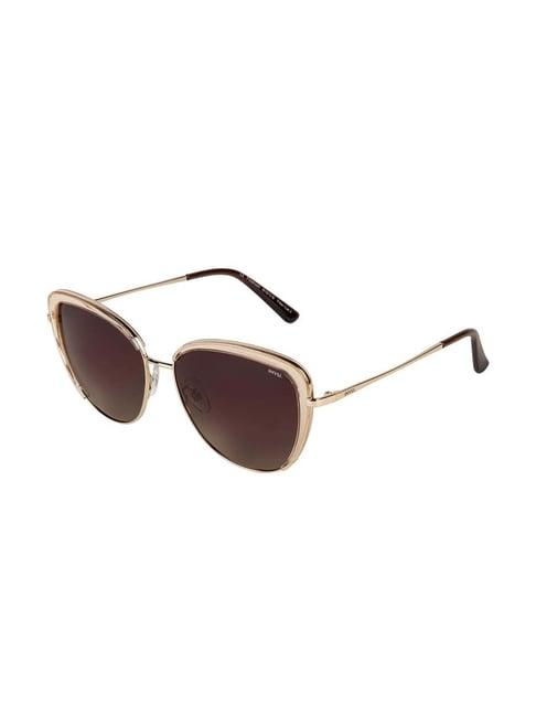 invu brown cat eye uv protection sunglasses for men