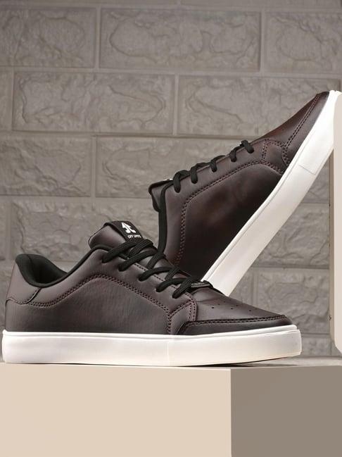 off limits men's skyline brown casual sneakers