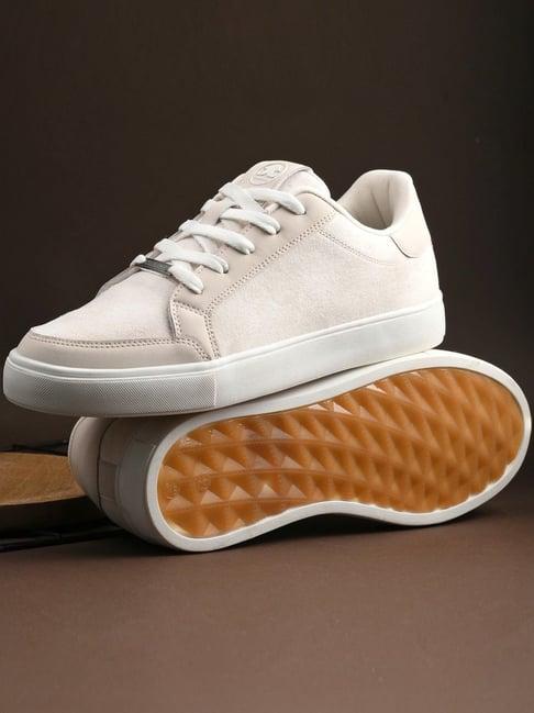 off limits men's oxford off white casual sneakers