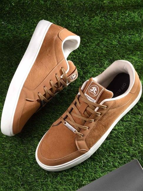 off limits men's oxford tan casual sneakers