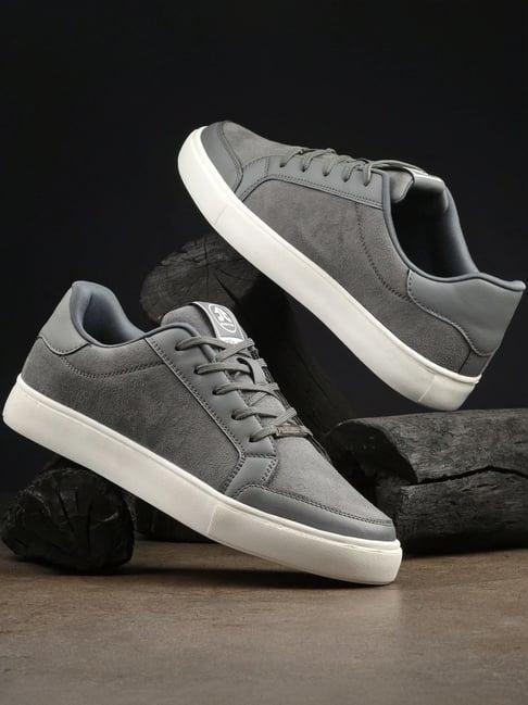 off limits men's oxford grey casual sneakers