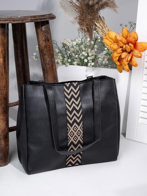 styli black tote bag