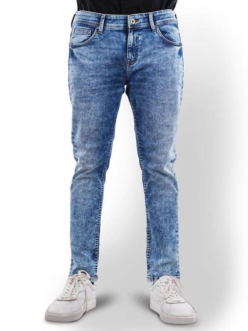 celio* bleached skinny fit jeans