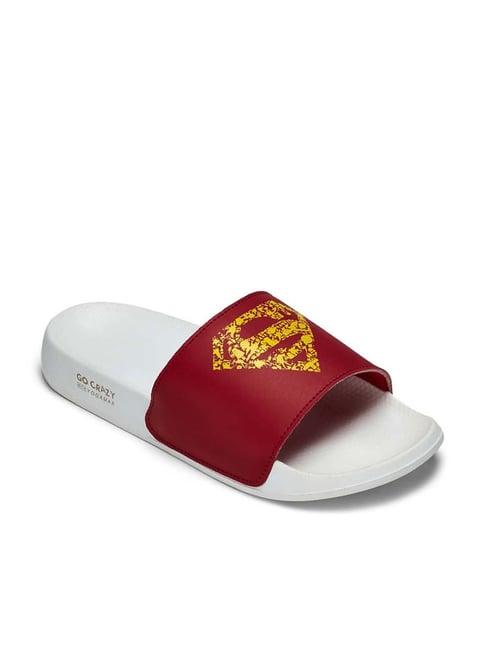 campus men's sl-440 red slides