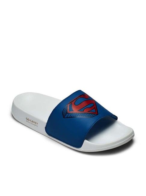 campus men's sl-442 blue slides