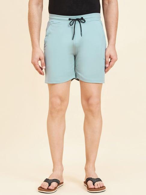 sweet dreams aqua regular fit lounge shorts