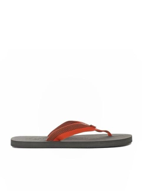 adidas men's mistico orange flip flops