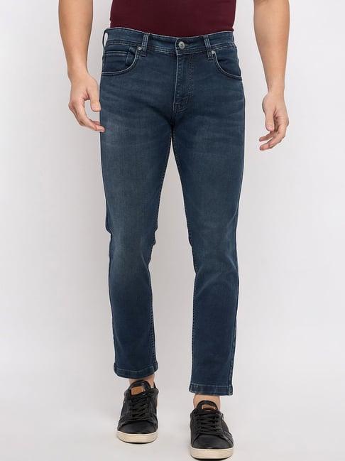 duke navy slim fit jeans