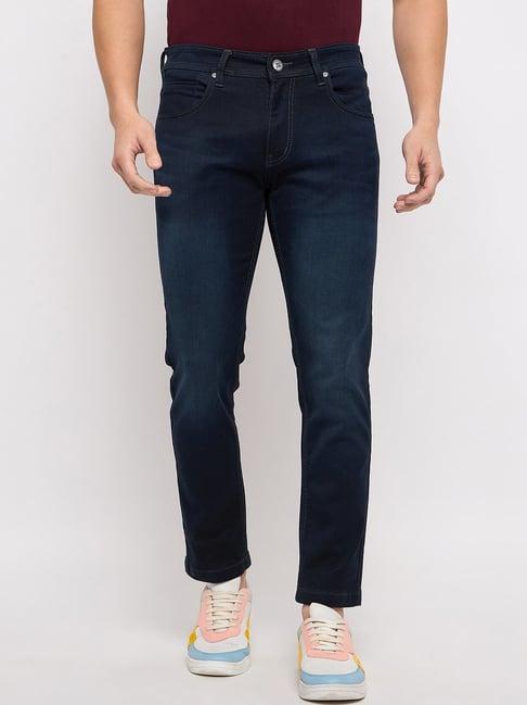 duke carbon blue slim fit jeans