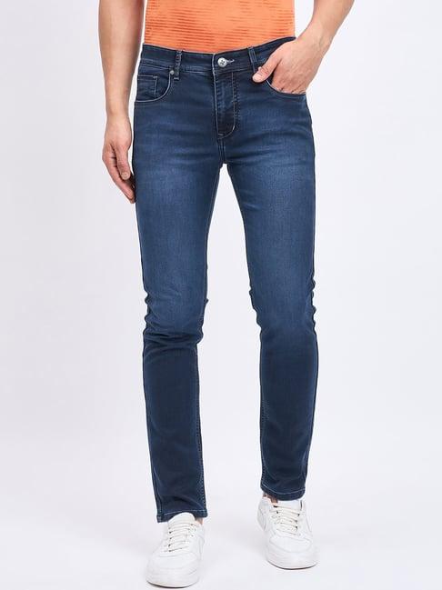 duke deep blue slim fit jeans