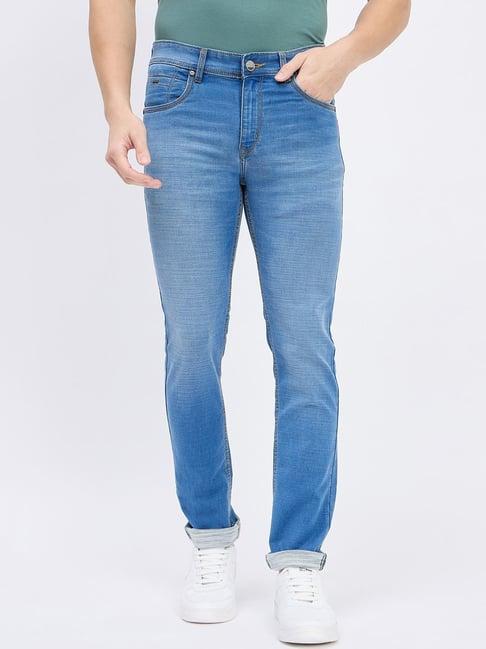 duke medium blue slim fit jeans