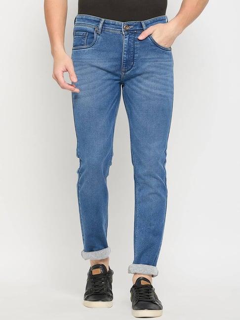 duke medium blue slim fit jeans