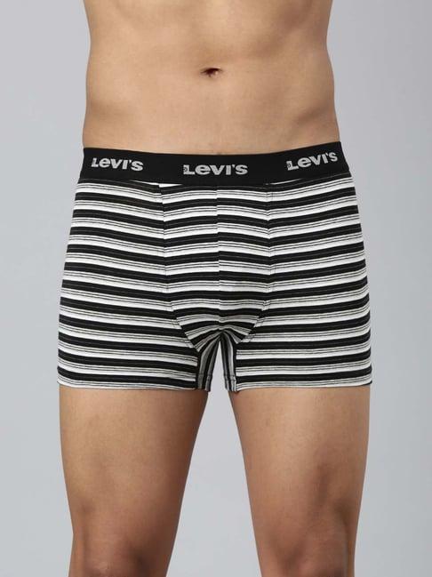 levi's multicolored skinny fit striped trunks