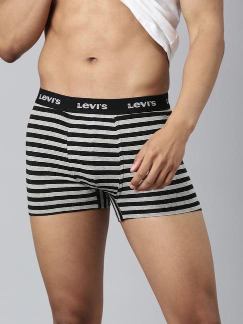 levi's multicolored skinny fit striped trunks