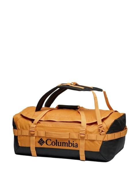 columbia orange color block duffle bag