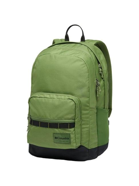 columbia green solid backpack