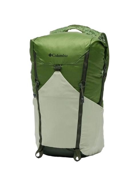 columbia green color block rucksack