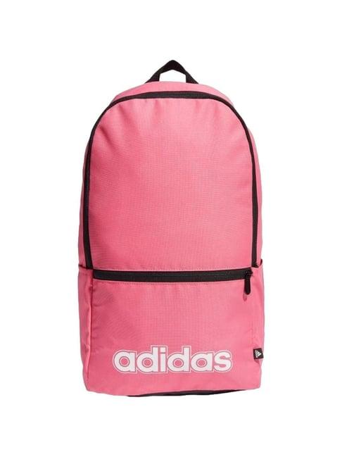 adidas lin clas bp day pink solid backpacks