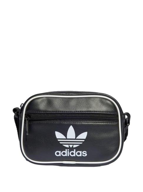 adidas ac mini airl black solid cross body bag