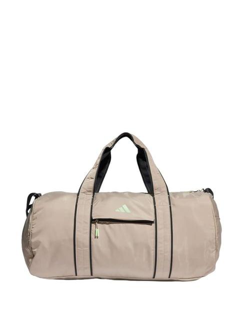 adidas yoga duf beige solid duffle bag