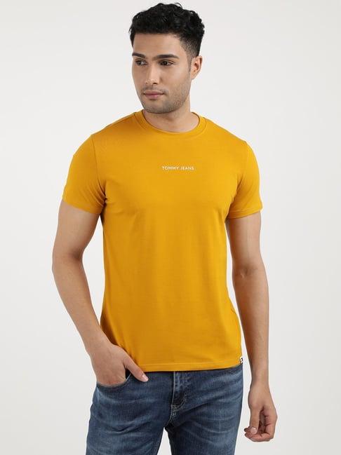 tommy hilfiger golden age cotton skinny fit t-shirt