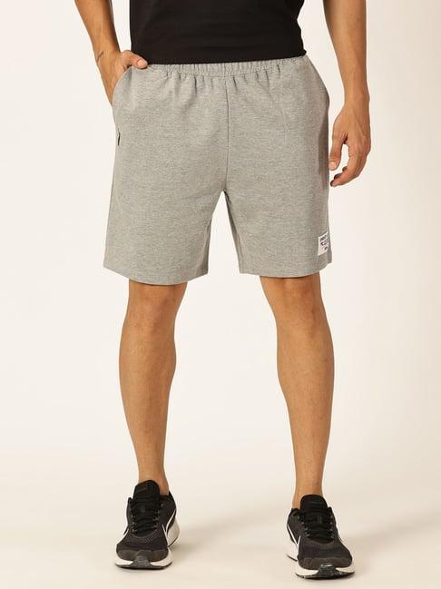 thomas scott grey melange regular fit shorts