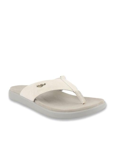 medifeet men's cream flip flops