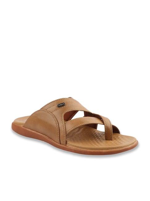 medifeet men's tan toe ring sandals