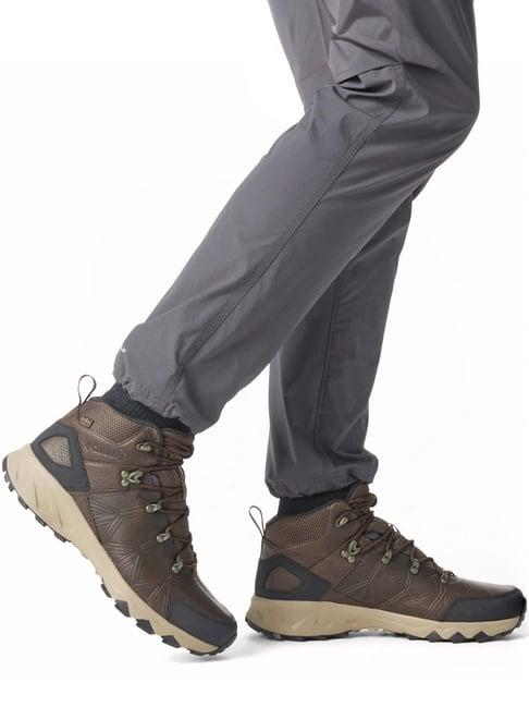 columbia men's cordovan brown outdoor shoes