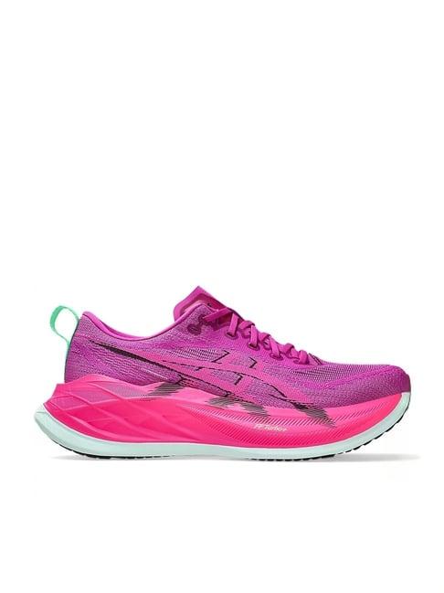 asics men's superblast 2 magenta pink running shoes