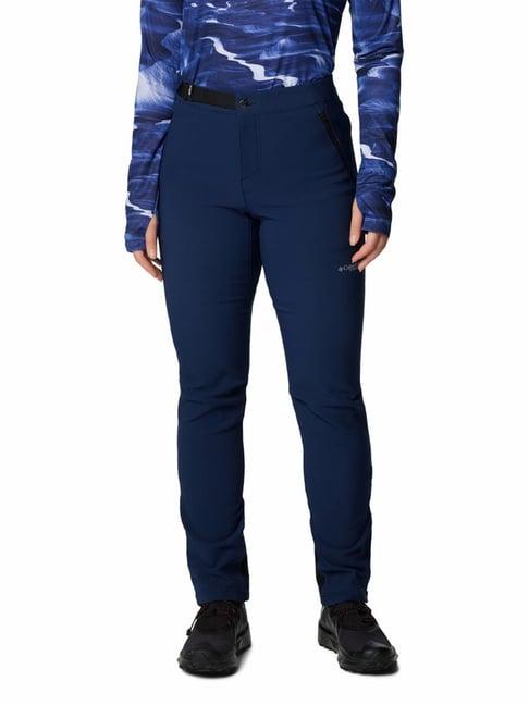 columbia navy hiking track pants