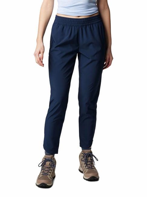 columbia collegiate navy hiking track pants