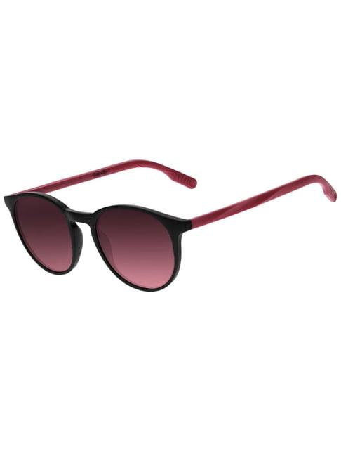 chilli beans grey round uv protection unisex sunglasses