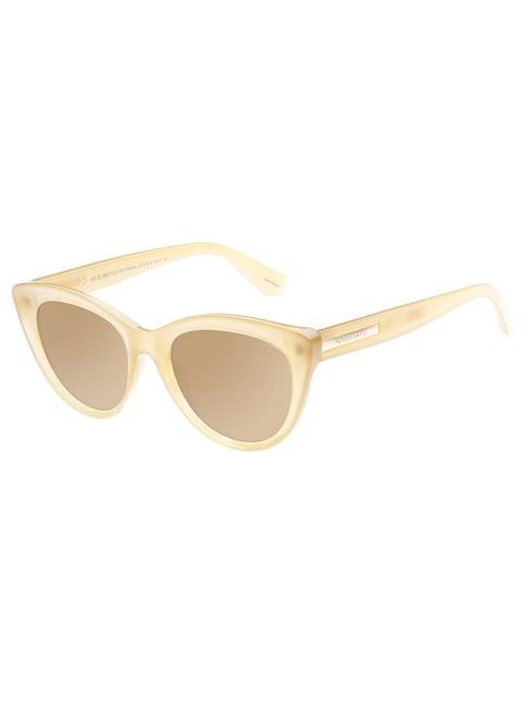 chilli beans brown cat eye uv protection sunglasses for women