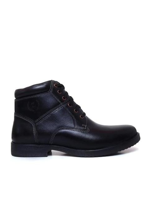 zoom shoes men's black derby boots